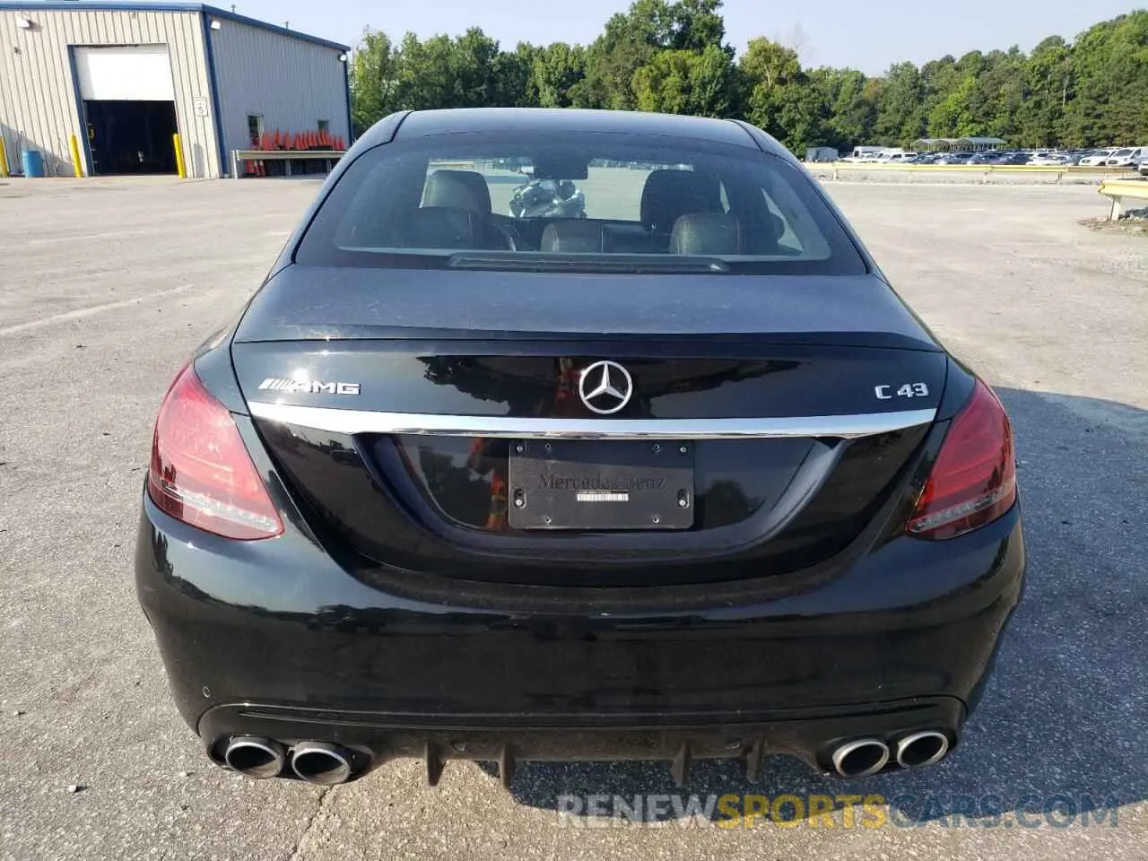 6 fotografías del automóvil dañado 55SWF6EB0KU284304 MERCEDES-BENZ C-CLASS 2019