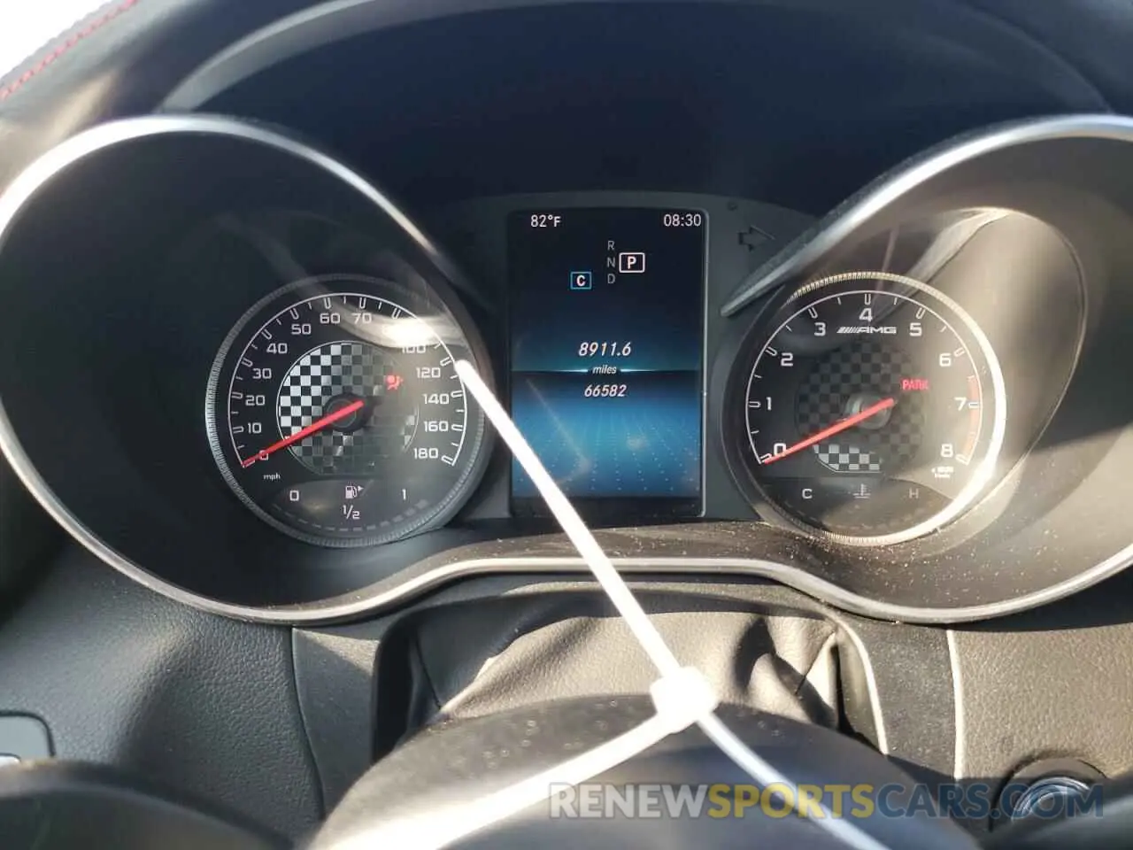 9 fotografías del automóvil dañado 55SWF6EB0KU284304 MERCEDES-BENZ C-CLASS 2019