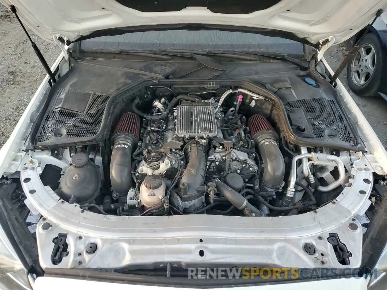 11 fotografías del automóvil dañado 55SWF6EB0KU293889 MERCEDES-BENZ C-CLASS 2019