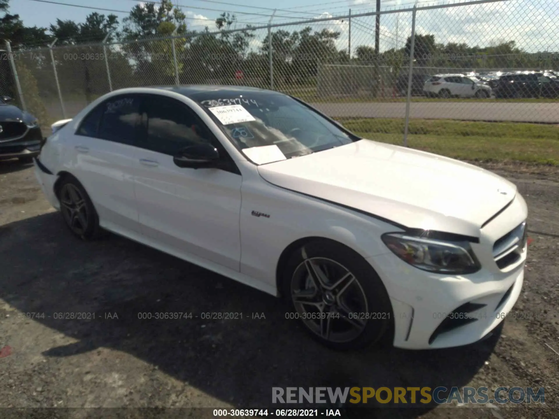 1 fotografías del automóvil dañado 55SWF6EB5KU309746 MERCEDES-BENZ C-CLASS 2019