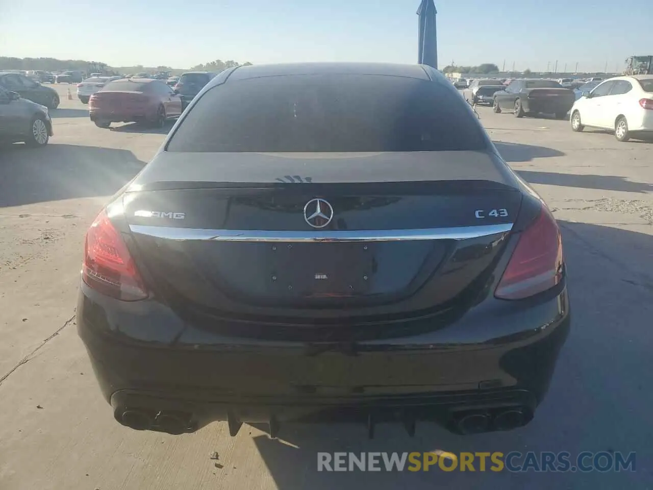 6 fotografías del automóvil dañado 55SWF6EB6KU290463 MERCEDES-BENZ C-CLASS 2019