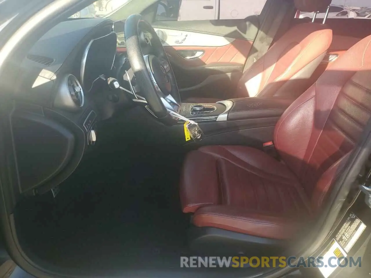 7 fotografías del automóvil dañado 55SWF6EB6KU290463 MERCEDES-BENZ C-CLASS 2019