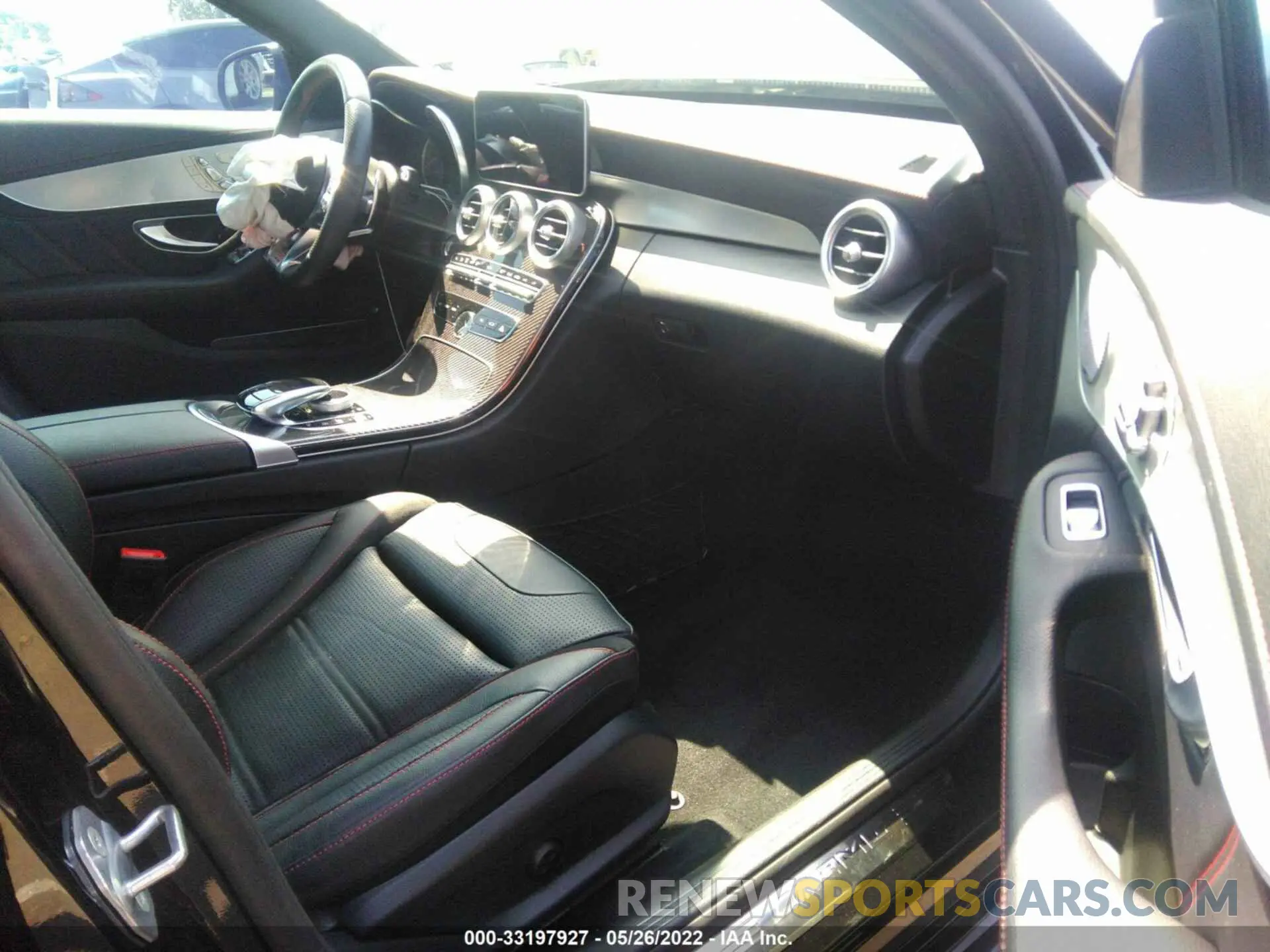 5 fotografías del automóvil dañado 55SWF6EB6KU294870 MERCEDES-BENZ C-CLASS 2019