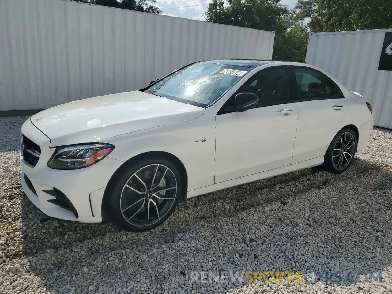 1 fotografías del automóvil dañado 55SWF6EB8KU307442 MERCEDES-BENZ C-CLASS 2019