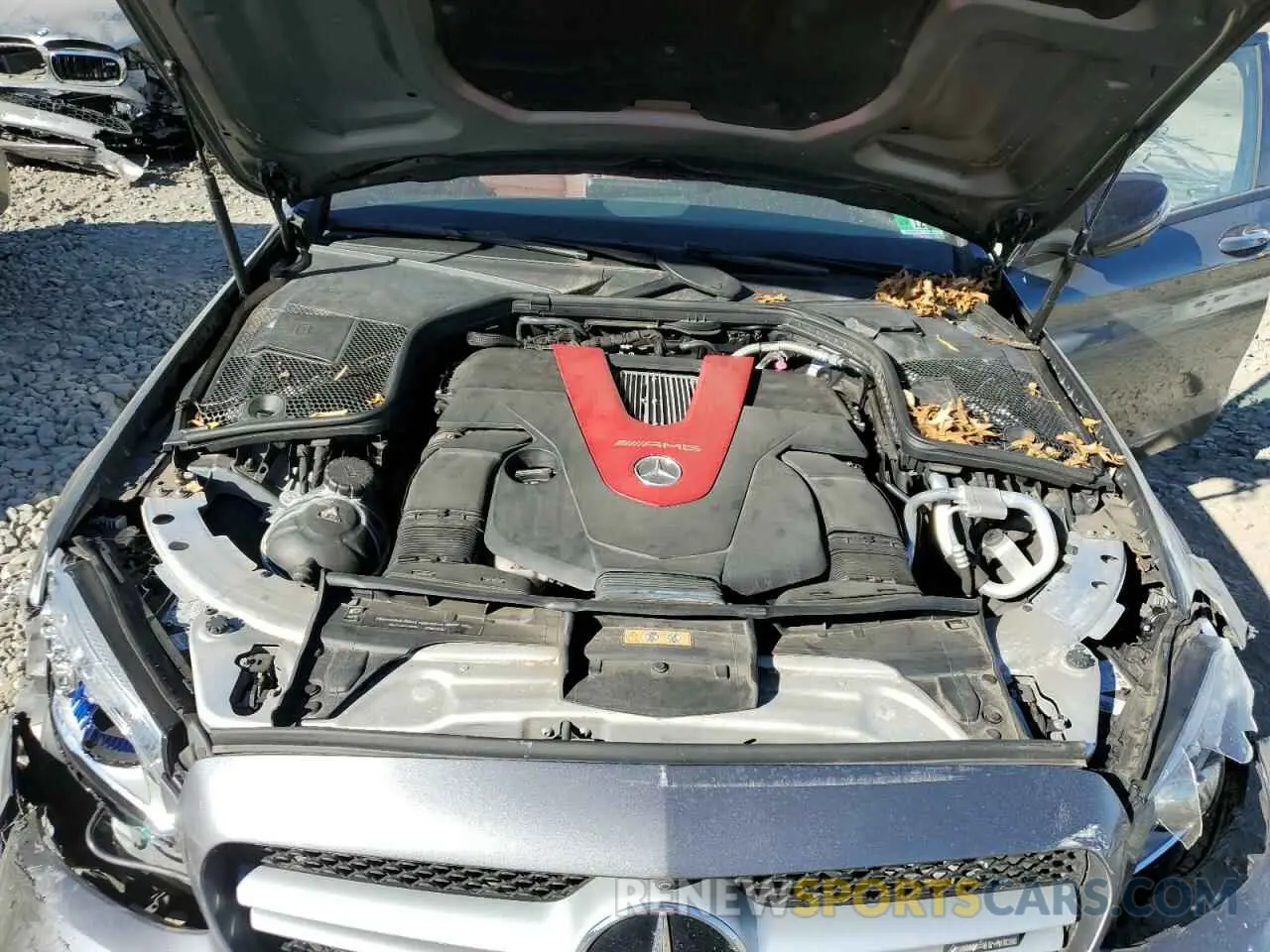 11 fotografías del automóvil dañado 55SWF6EB9KU287413 MERCEDES-BENZ C-CLASS 2019