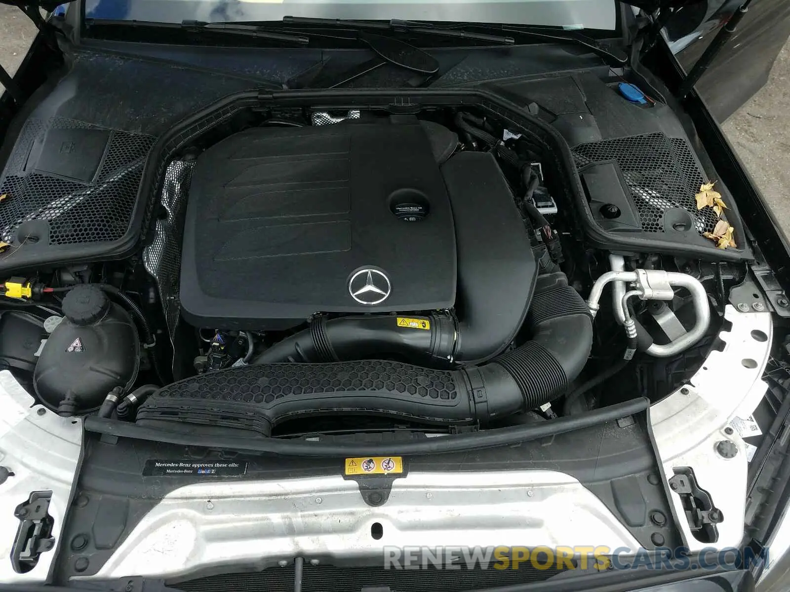 7 fotografías del automóvil dañado 55SWF8DB0KU297499 MERCEDES-BENZ C CLASS 2019