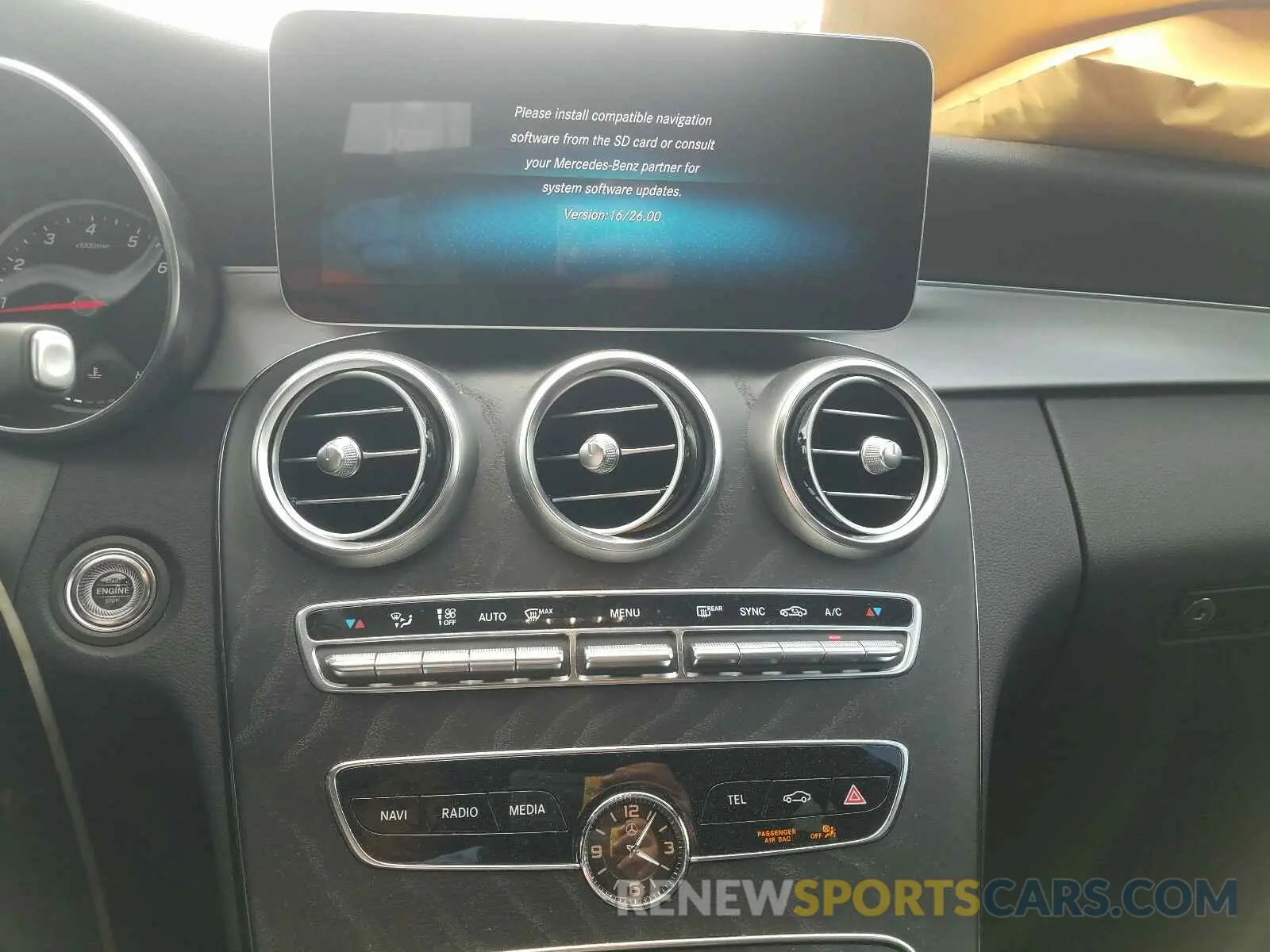 9 fotografías del automóvil dañado 55SWF8DB0KU297499 MERCEDES-BENZ C CLASS 2019