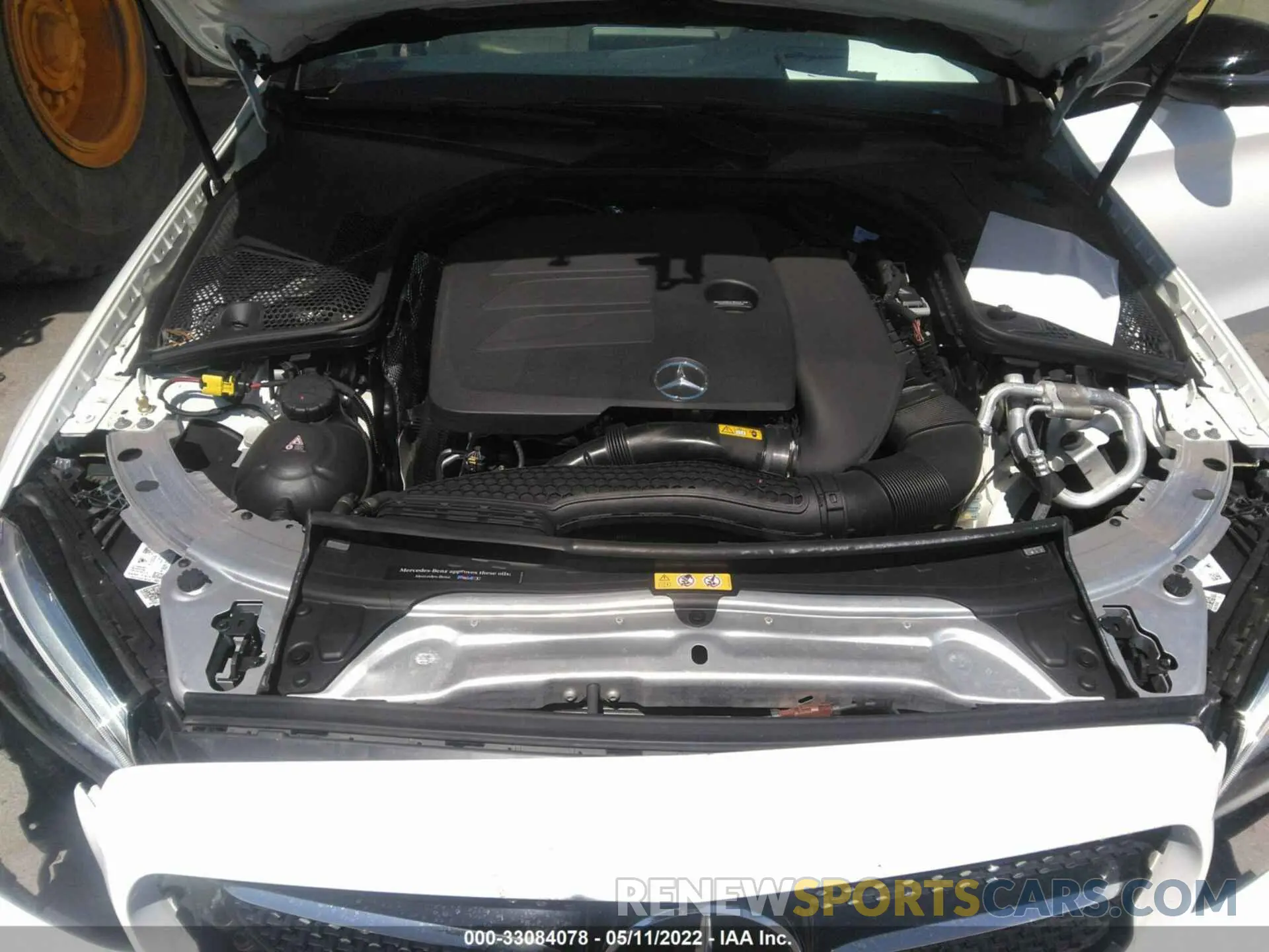 10 fotografías del automóvil dañado 55SWF8DB1KU293946 MERCEDES-BENZ C-CLASS 2019