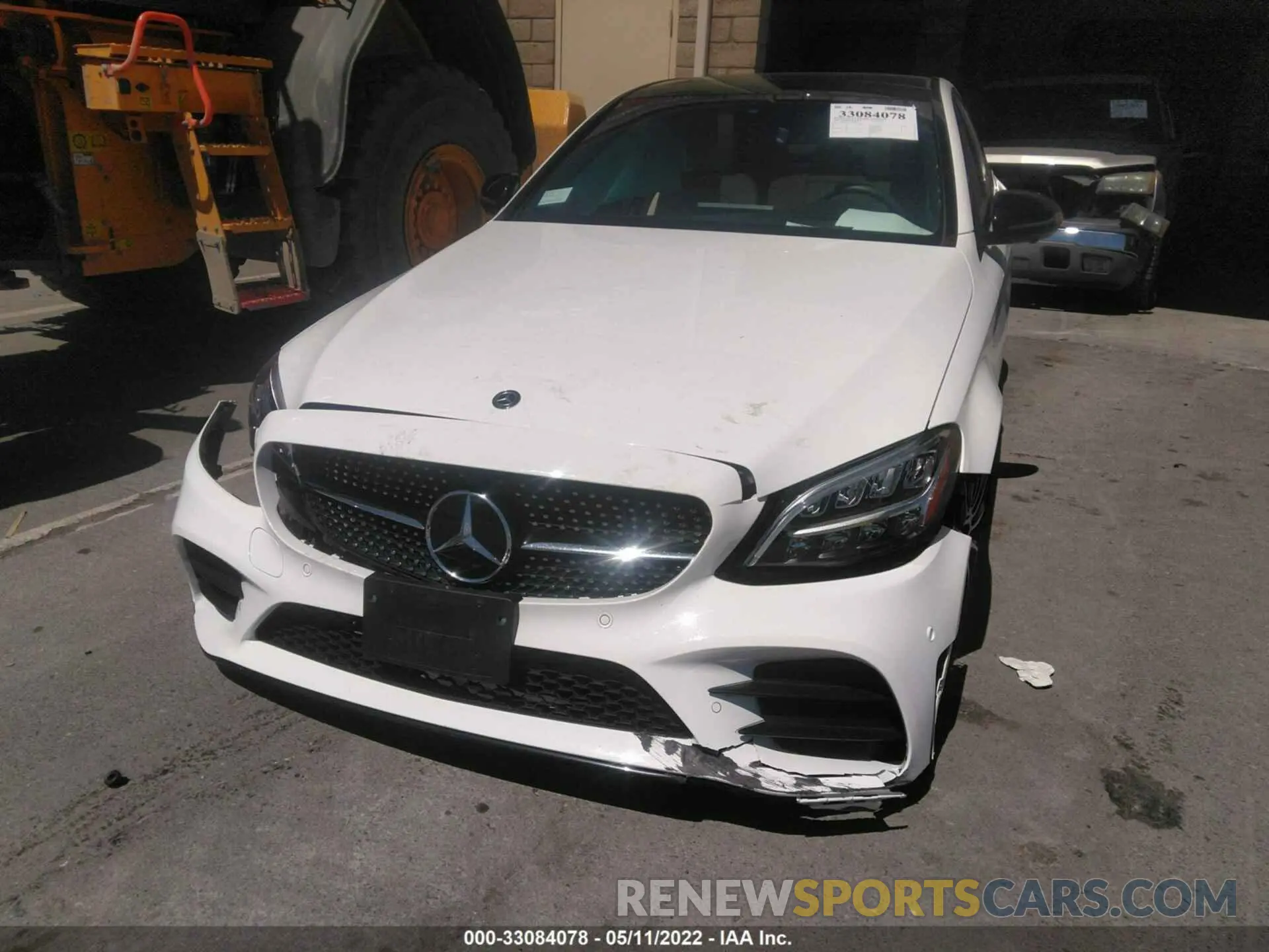 6 fotografías del automóvil dañado 55SWF8DB1KU293946 MERCEDES-BENZ C-CLASS 2019