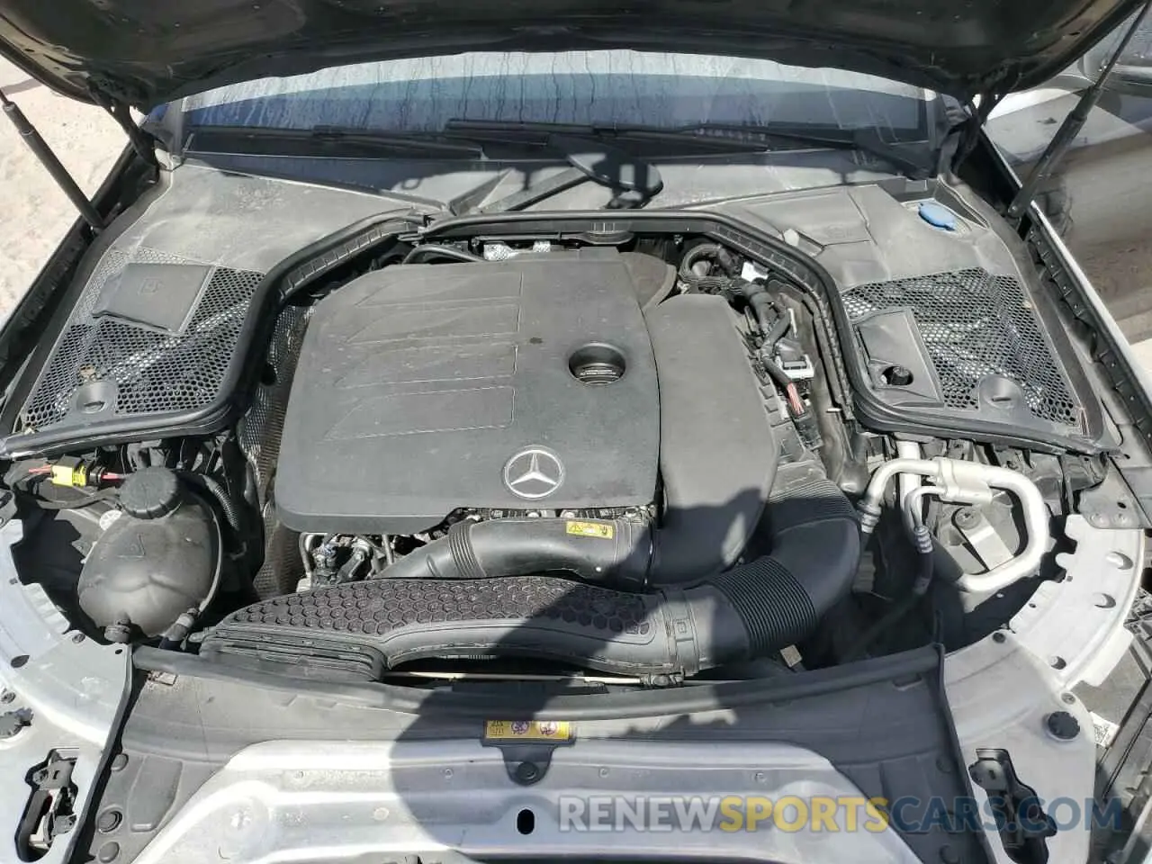 11 fotografías del automóvil dañado 55SWF8DB1KU308087 MERCEDES-BENZ C-CLASS 2019
