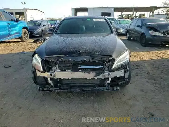 11 fotografías del automóvil dañado 55SWF8DB2KU286990 MERCEDES-BENZ C-CLASS 2019