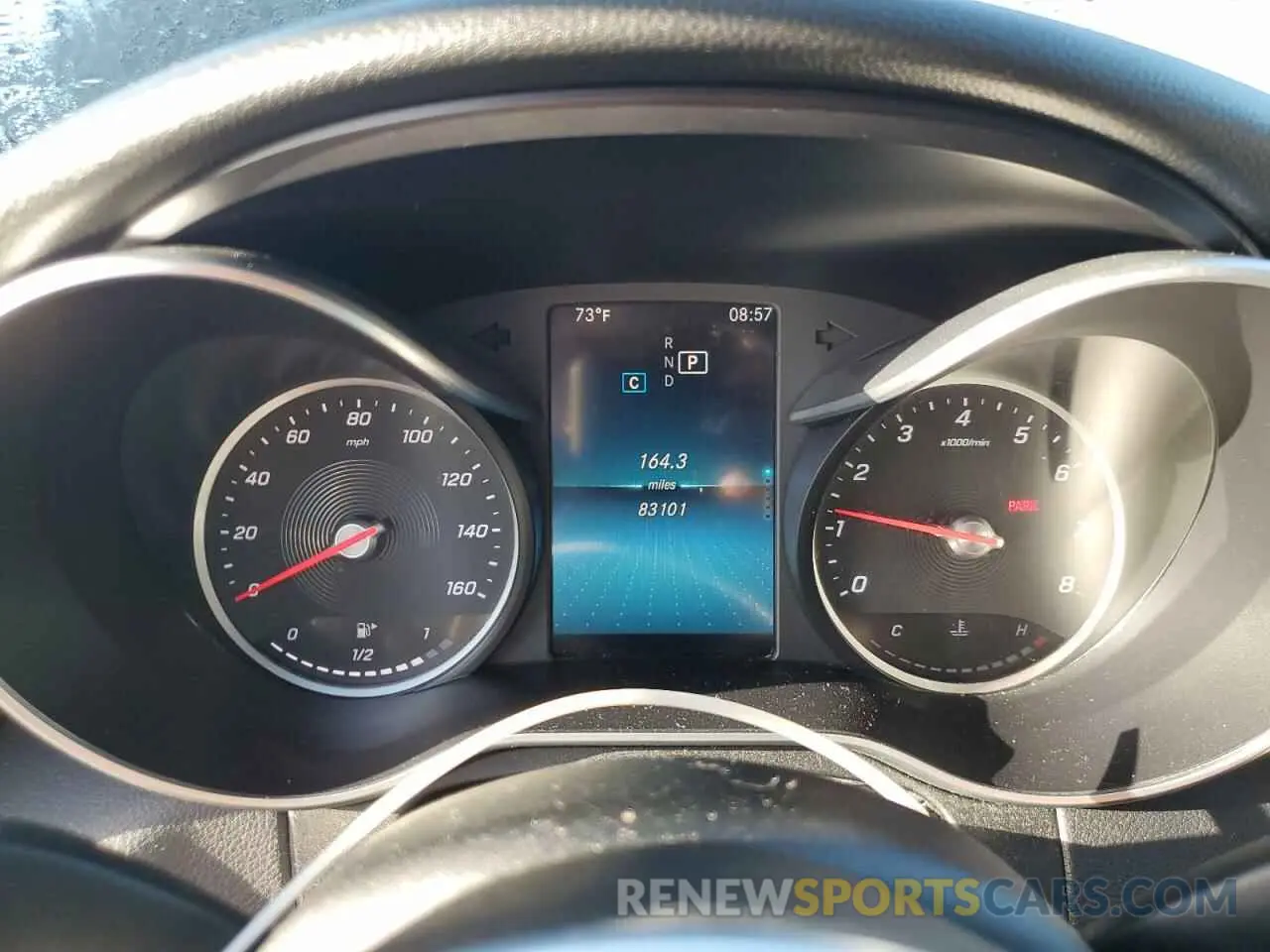 9 fotografías del automóvil dañado 55SWF8DB2KU286990 MERCEDES-BENZ C-CLASS 2019