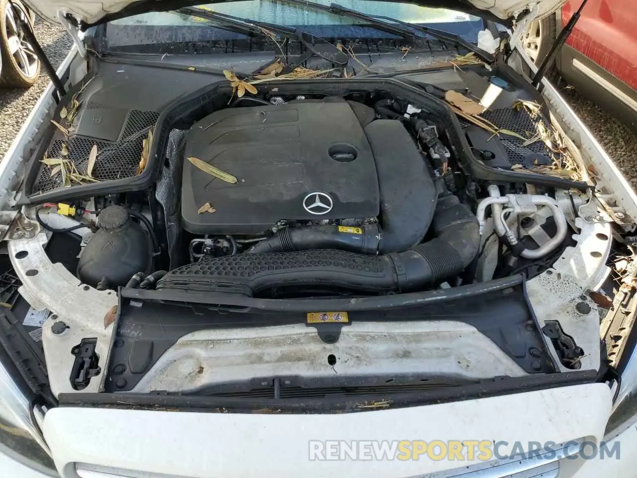 11 fotografías del automóvil dañado 55SWF8DB2KU294331 MERCEDES-BENZ C-CLASS 2019