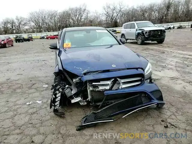 11 fotografías del automóvil dañado 55SWF8DB2KU303562 MERCEDES-BENZ C-CLASS 2019
