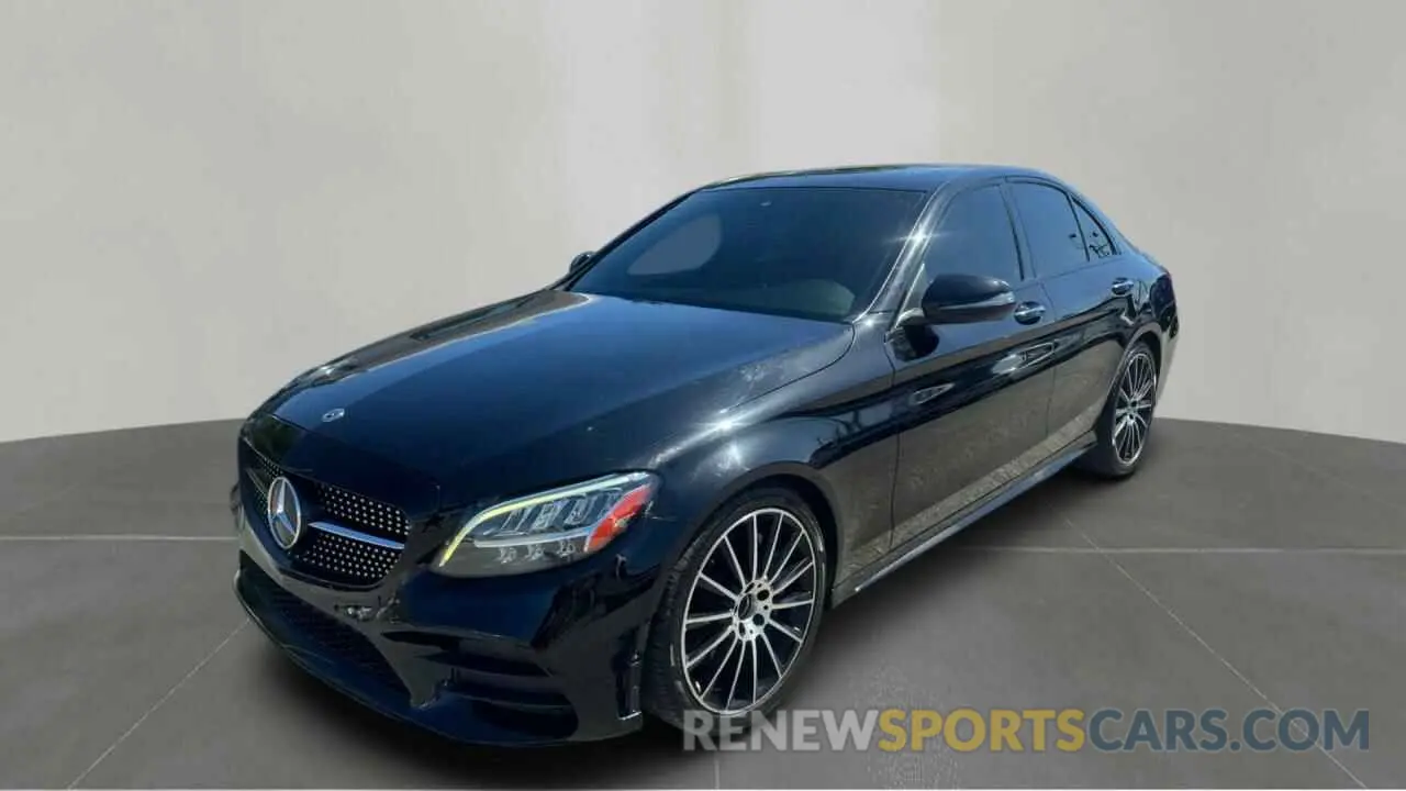2 fotografías del automóvil dañado 55SWF8DB3KU287744 MERCEDES-BENZ C-CLASS 2019