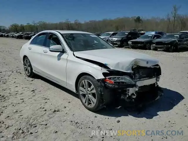11 fotografías del automóvil dañado 55SWF8DB3KU287842 MERCEDES-BENZ C-CLASS 2019
