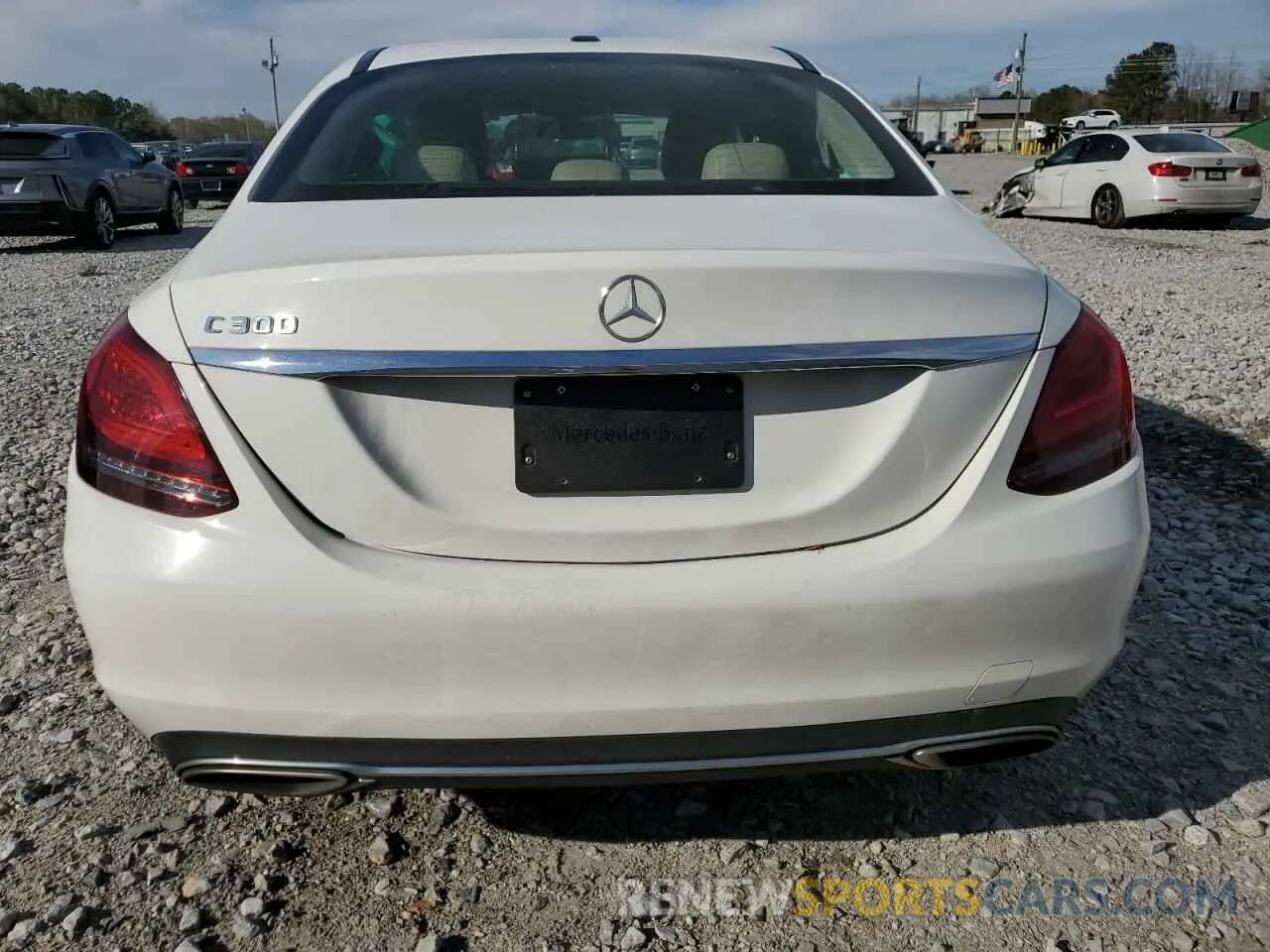 6 fotografías del automóvil dañado 55SWF8DB3KU287842 MERCEDES-BENZ C-CLASS 2019