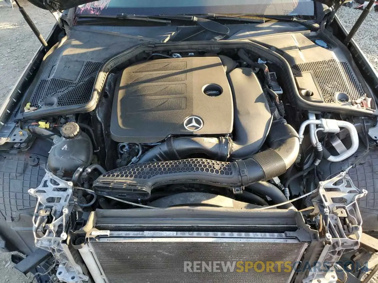 11 fotografías del automóvil dañado 55SWF8DB4KU306902 MERCEDES-BENZ C-CLASS 2019