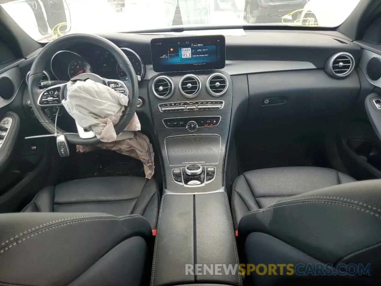 8 fotografías del automóvil dañado 55SWF8DB4KU311338 MERCEDES-BENZ C-CLASS 2019