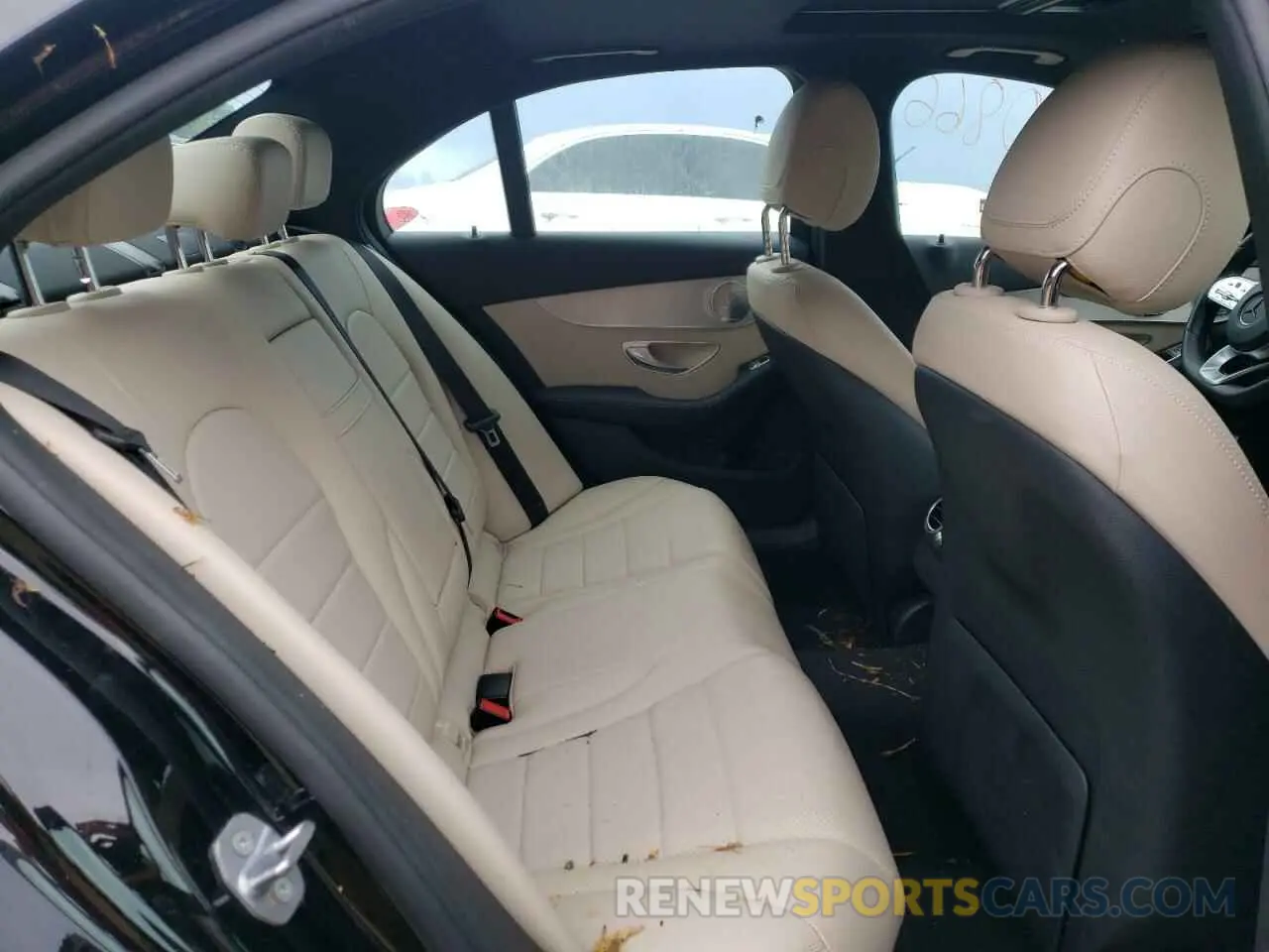 6 fotografías del automóvil dañado 55SWF8DB5KU305337 MERCEDES-BENZ C-CLASS 2019