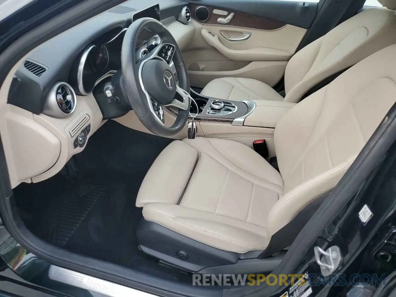7 fotografías del automóvil dañado 55SWF8DB5KU313177 MERCEDES-BENZ C-CLASS 2019