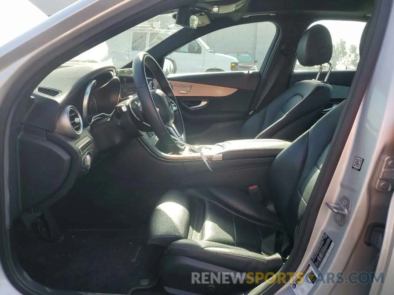 7 fotografías del automóvil dañado 55SWF8DB5KU316936 MERCEDES-BENZ C-CLASS 2019