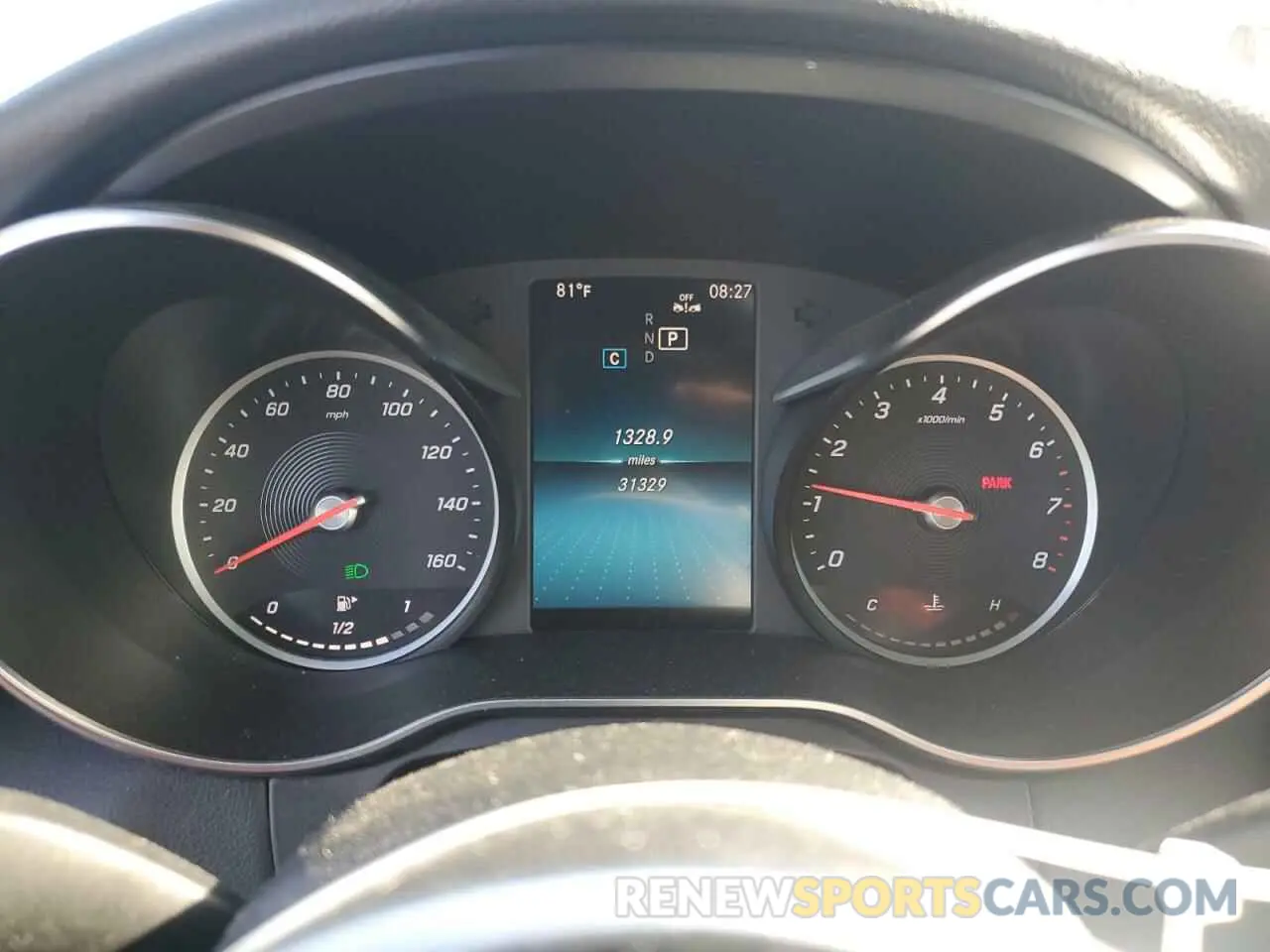 9 fotografías del automóvil dañado 55SWF8DB5KU316936 MERCEDES-BENZ C-CLASS 2019