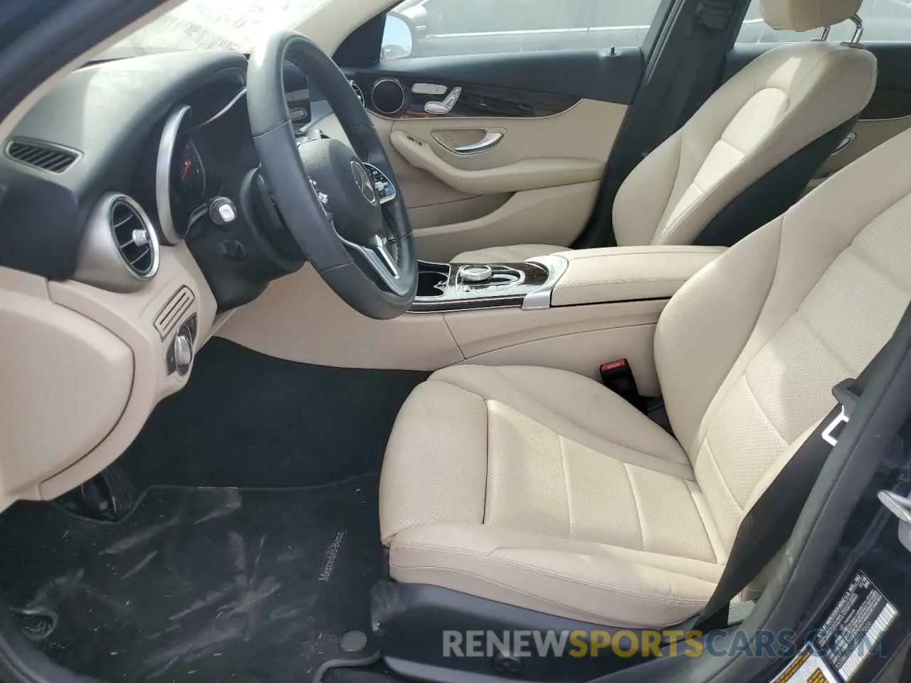 7 fotografías del automóvil dañado 55SWF8DB6KU297006 MERCEDES-BENZ C-CLASS 2019