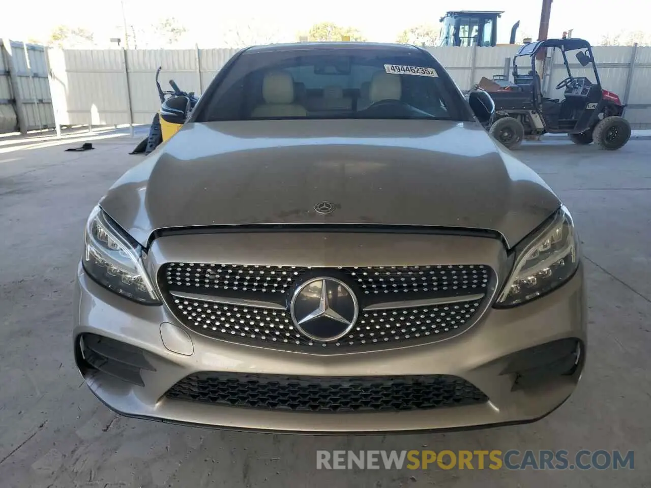 5 fotografías del automóvil dañado 55SWF8DB7KU296284 MERCEDES-BENZ C-CLASS 2019