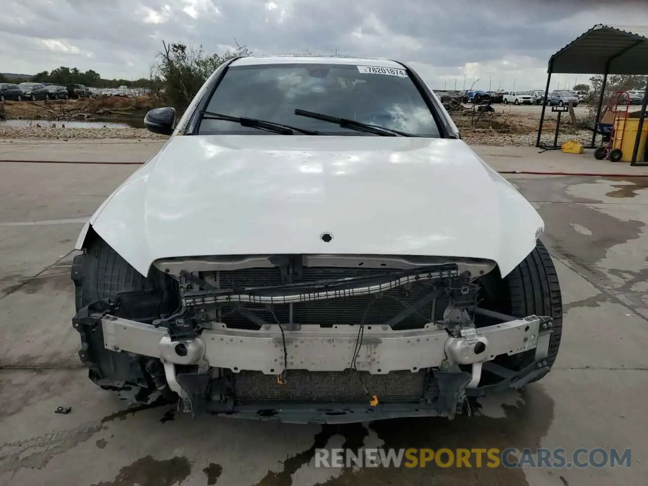 5 fotografías del automóvil dañado 55SWF8DB7KU314704 MERCEDES-BENZ C-CLASS 2019