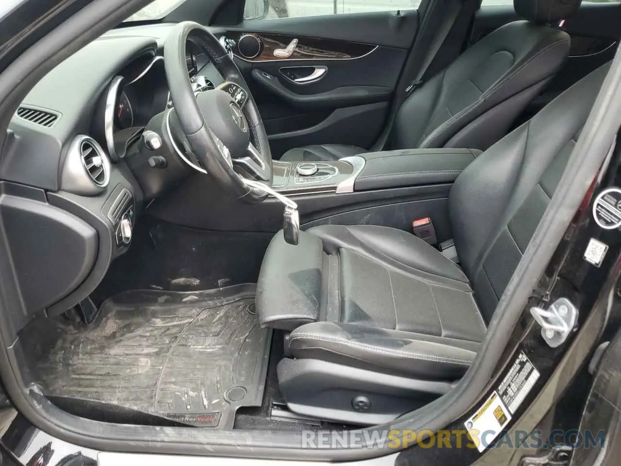 7 fotografías del automóvil dañado 55SWF8DB8KU293605 MERCEDES-BENZ C-CLASS 2019
