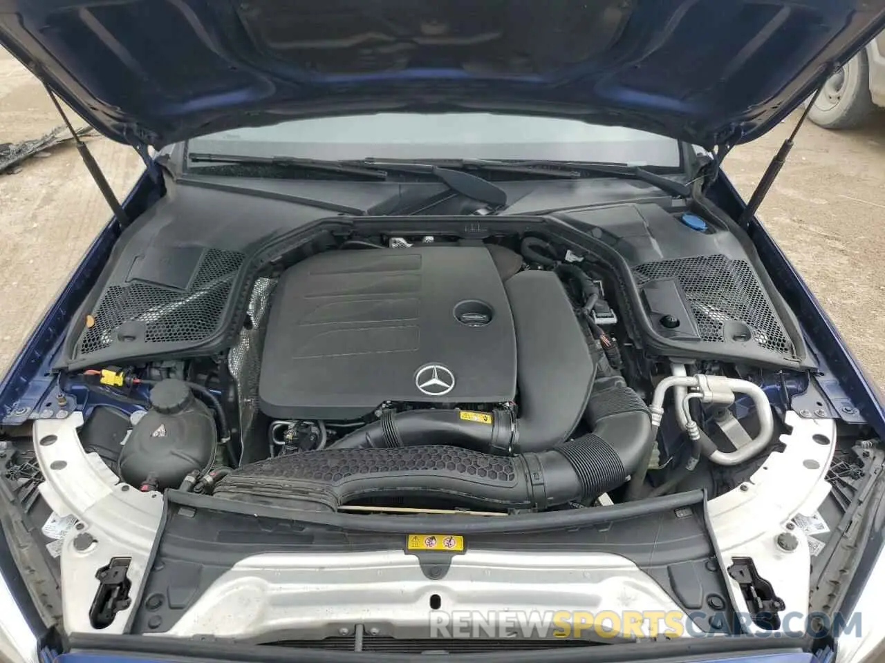 12 fotografías del automóvil dañado 55SWF8DB8KU317563 MERCEDES-BENZ C-CLASS 2019