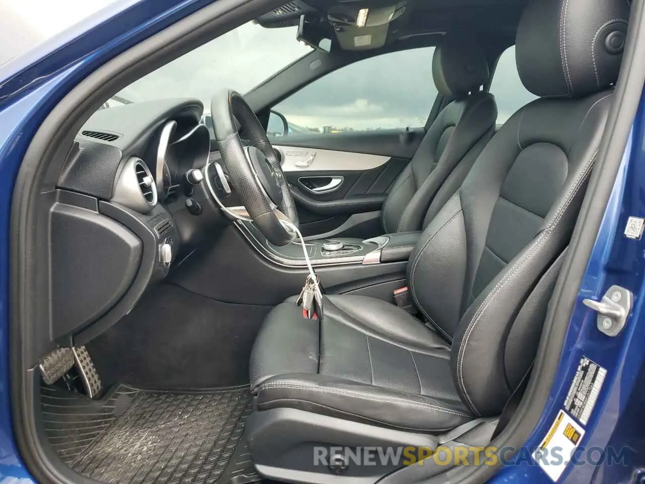7 fotografías del automóvil dañado 55SWF8DB8KU317563 MERCEDES-BENZ C-CLASS 2019