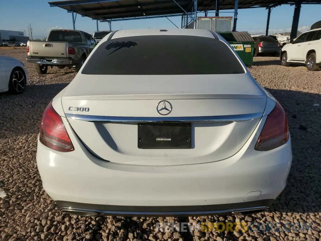 6 fotografías del automóvil dañado 55SWF8DB9KU285593 MERCEDES-BENZ C-CLASS 2019