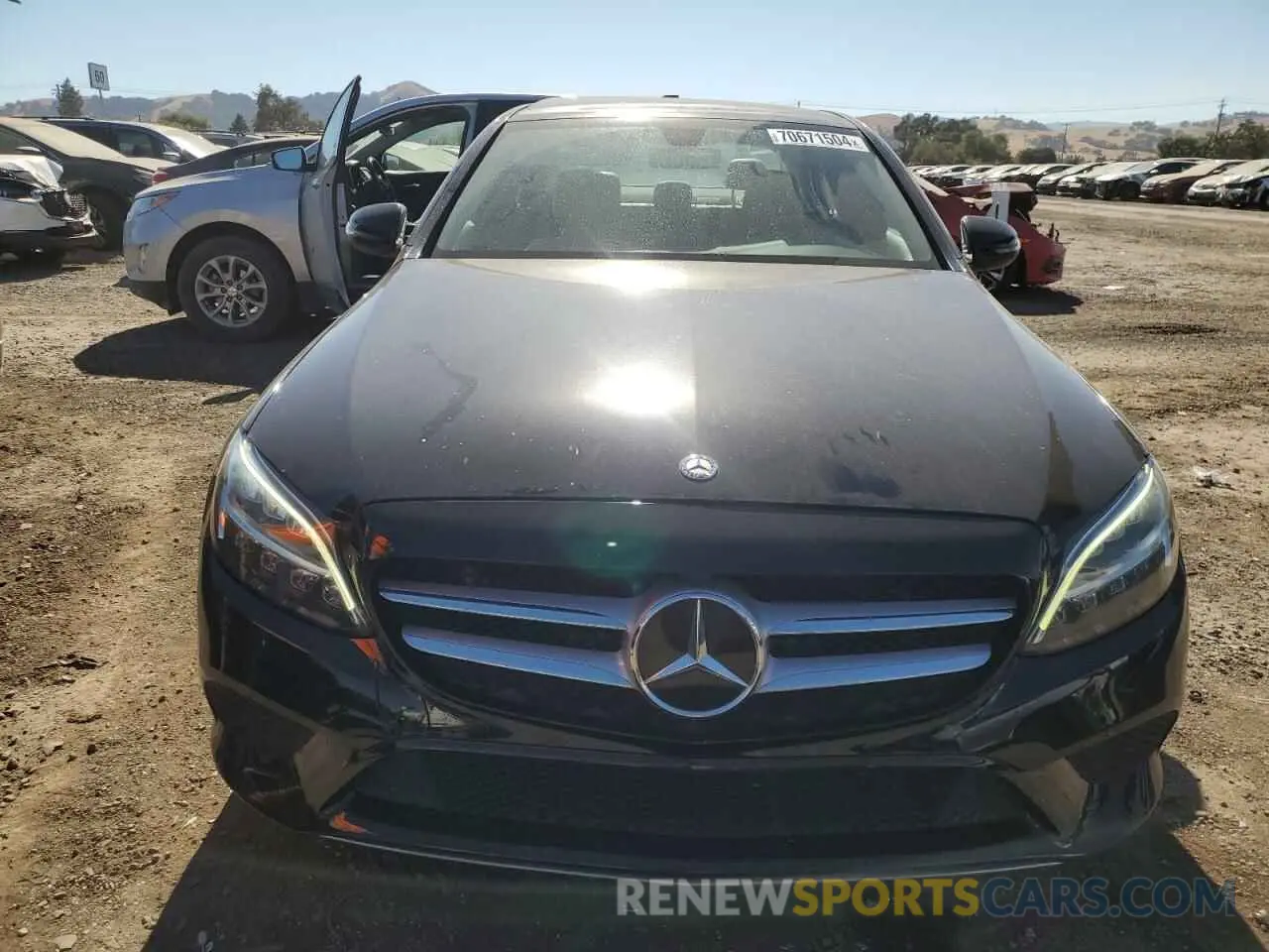 5 fotografías del automóvil dañado 55SWF8DB9KU287683 MERCEDES-BENZ C-CLASS 2019