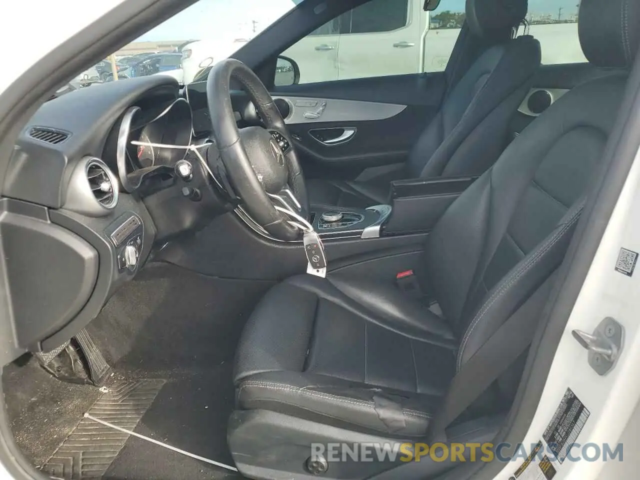 7 fotografías del automóvil dañado 55SWF8DB9KU289367 MERCEDES-BENZ C-CLASS 2019