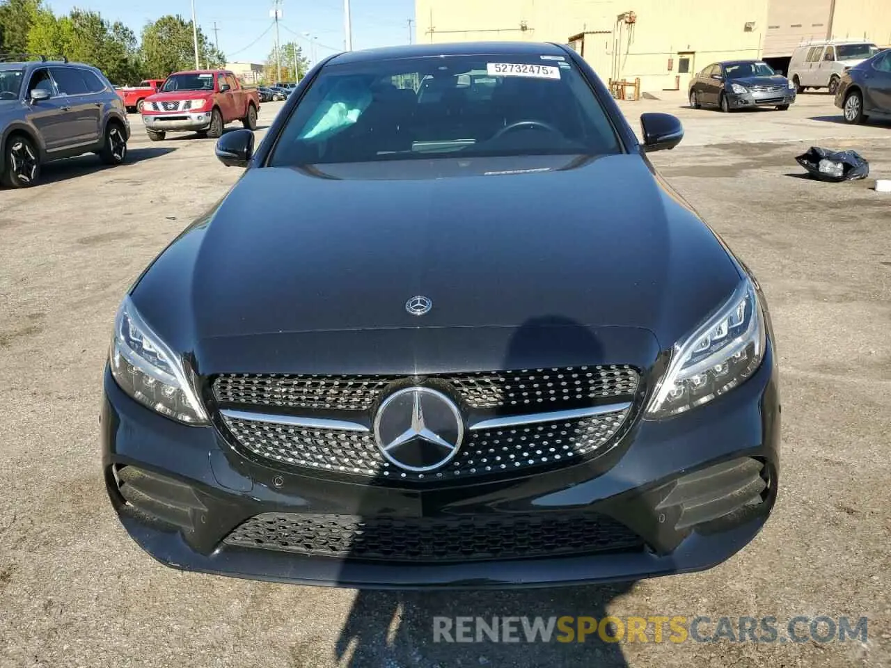5 fotografías del automóvil dañado 55SWF8DB9KU305969 MERCEDES-BENZ C-CLASS 2019