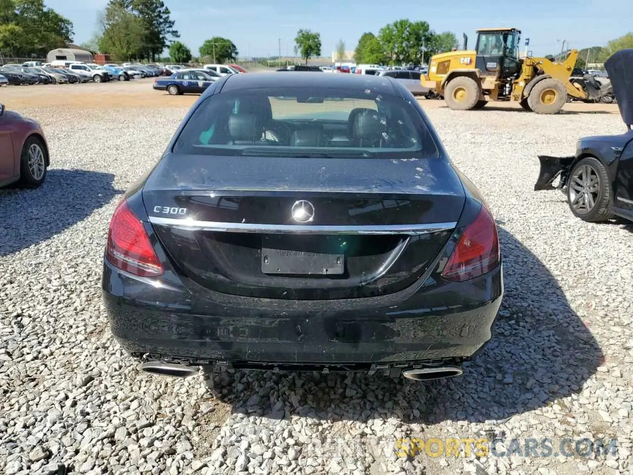 6 fotografías del automóvil dañado 55SWF8DBXKU294402 MERCEDES-BENZ C-CLASS 2019