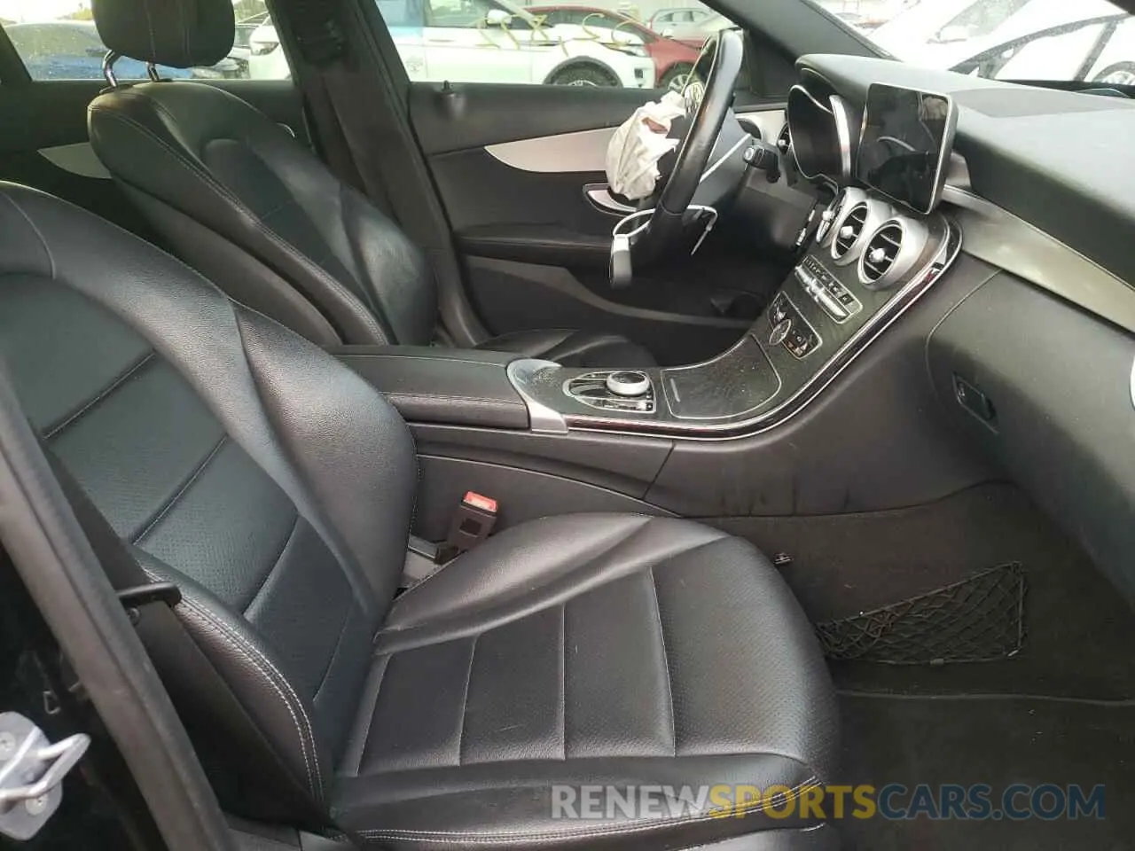 5 fotografías del automóvil dañado 55SWF8DBXKU304975 MERCEDES-BENZ C-CLASS 2019