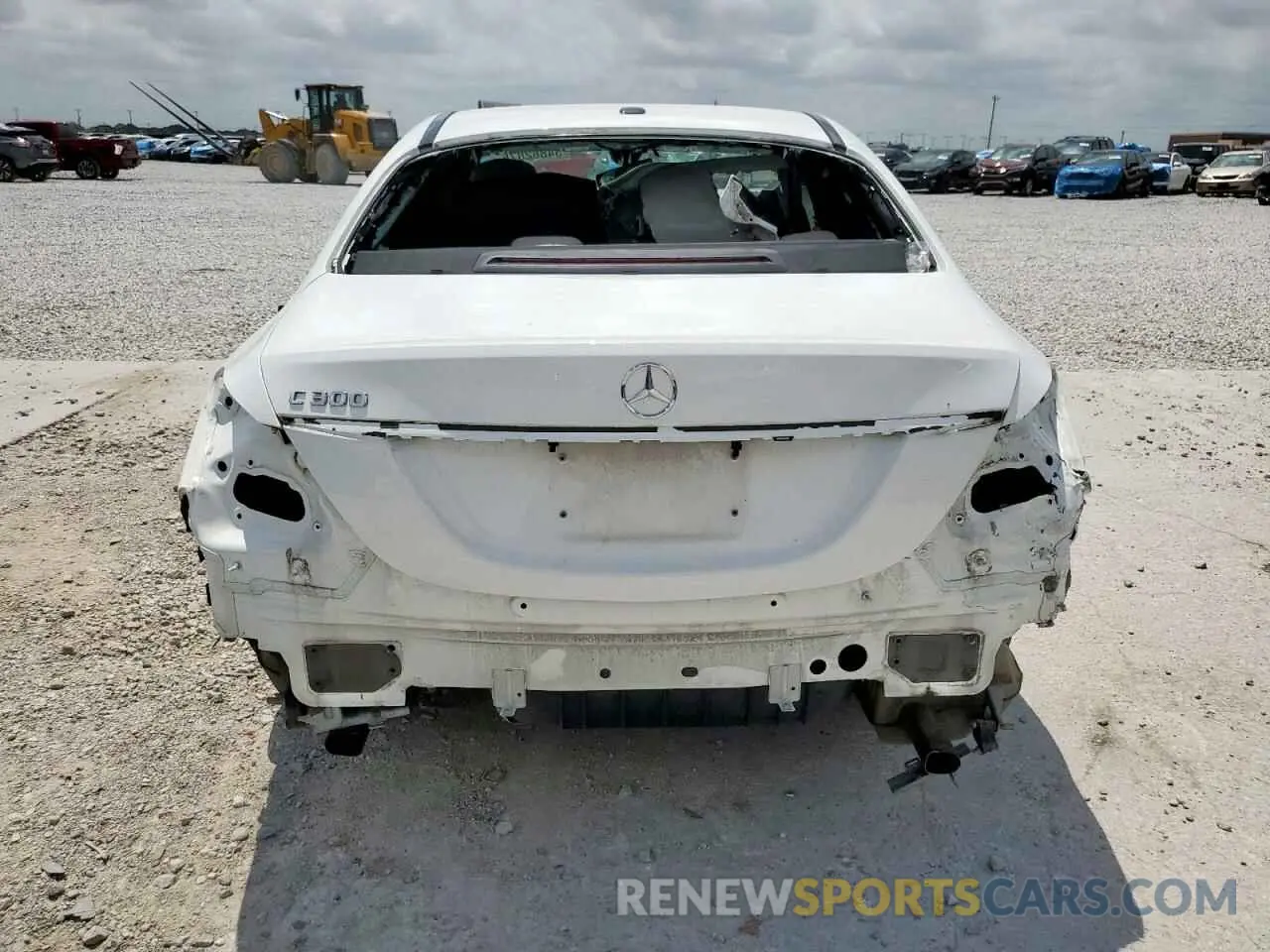 6 fotografías del automóvil dañado 55SWF8DBXKU310789 MERCEDES-BENZ C-CLASS 2019