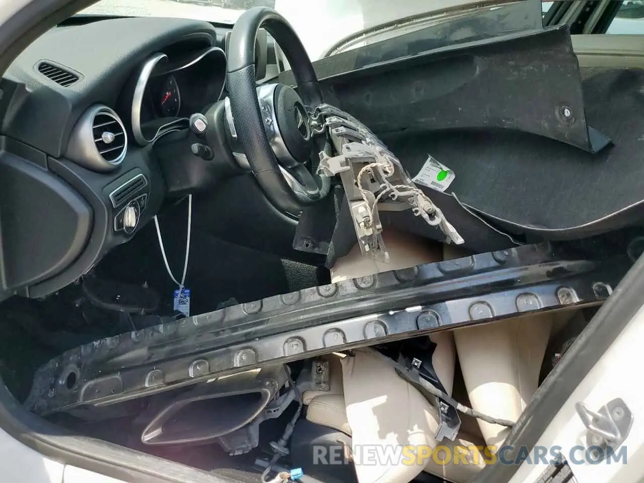 7 fotografías del automóvil dañado 55SWF8DBXKU310789 MERCEDES-BENZ C-CLASS 2019