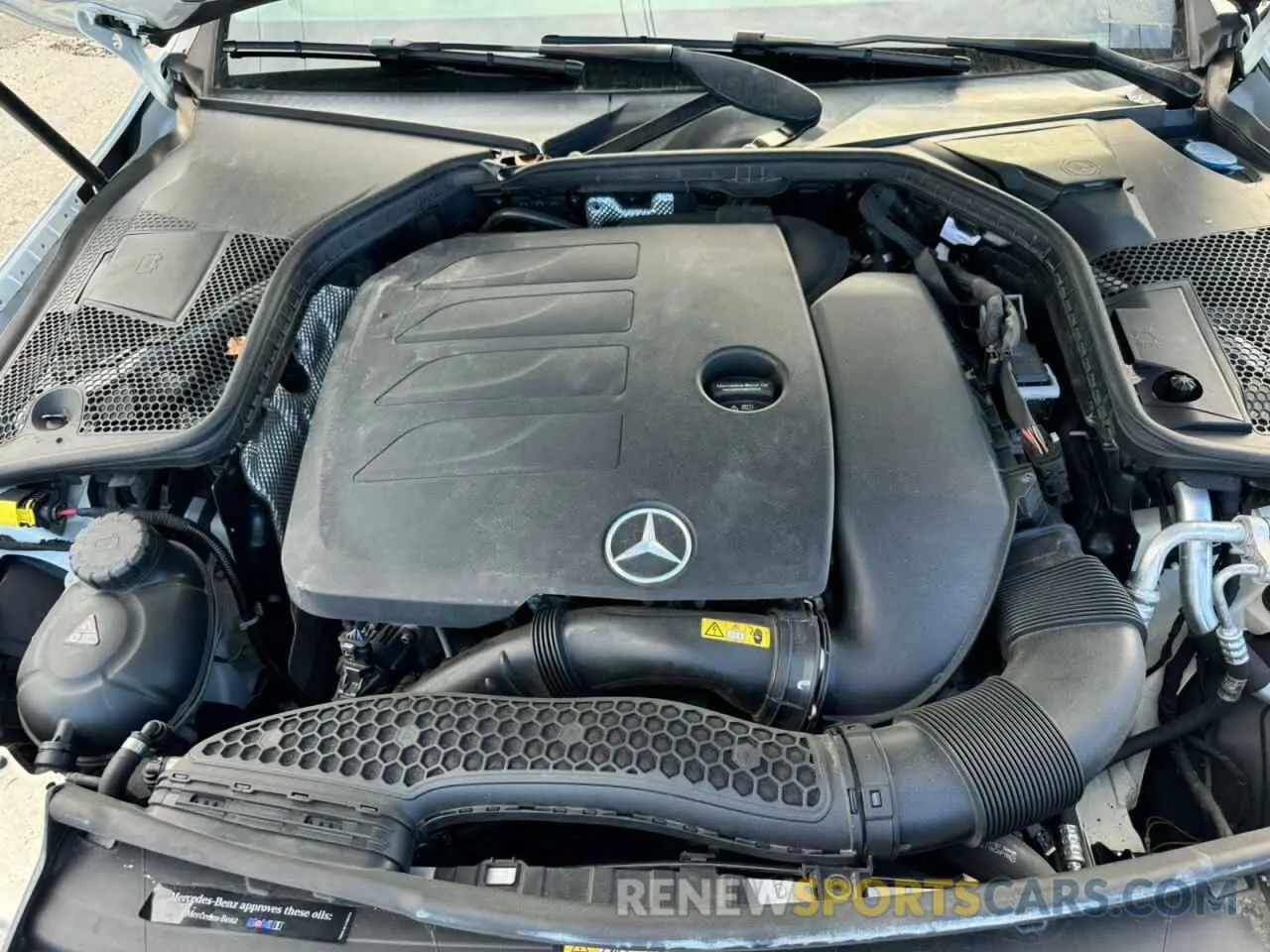 7 fotografías del automóvil dañado 55SWF8EB0KU291068 MERCEDES-BENZ C-CLASS 2019