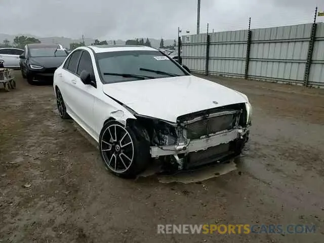 11 fotografías del automóvil dañado 55SWF8EB0KU321797 MERCEDES-BENZ C-CLASS 2019