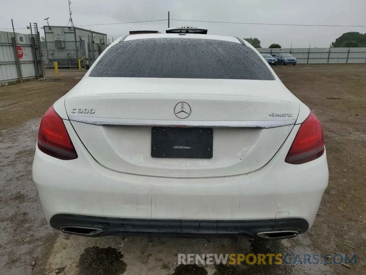 6 fotografías del automóvil dañado 55SWF8EB0KU321797 MERCEDES-BENZ C-CLASS 2019