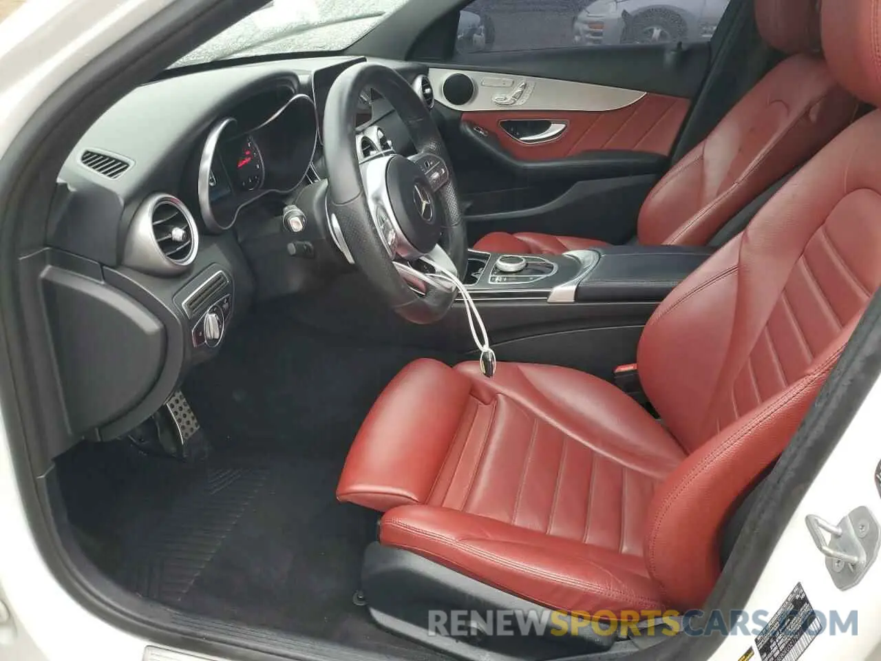 7 fotografías del automóvil dañado 55SWF8EB0KU321797 MERCEDES-BENZ C-CLASS 2019