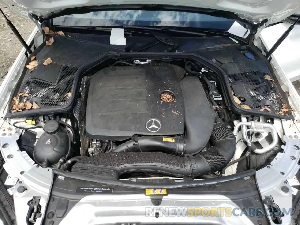 7 fotografías del automóvil dañado 55SWF8EB1KU316222 MERCEDES-BENZ C-CLASS 2019