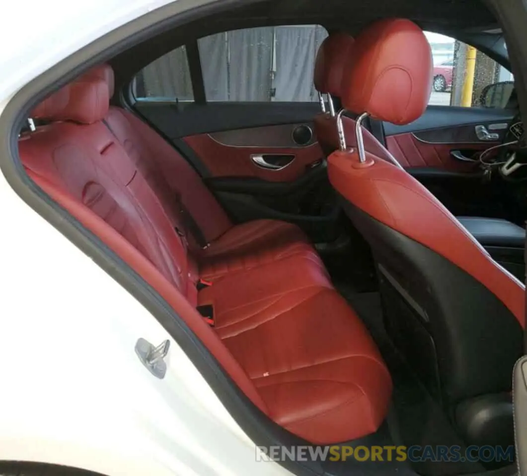 10 fotografías del automóvil dañado 55SWF8EB3KU314116 MERCEDES-BENZ C-CLASS 2019