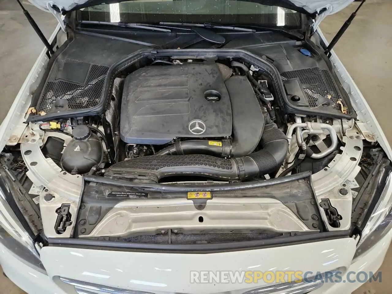11 fotografías del automóvil dañado 55SWF8EB4KU301052 MERCEDES-BENZ C-CLASS 2019