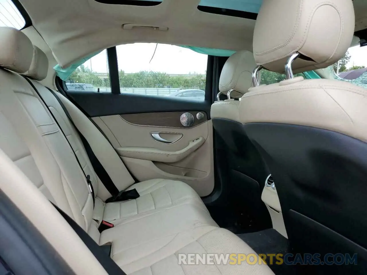 10 fotografías del automóvil dañado 55SWF8EB4KU304923 MERCEDES-BENZ C-CLASS 2019