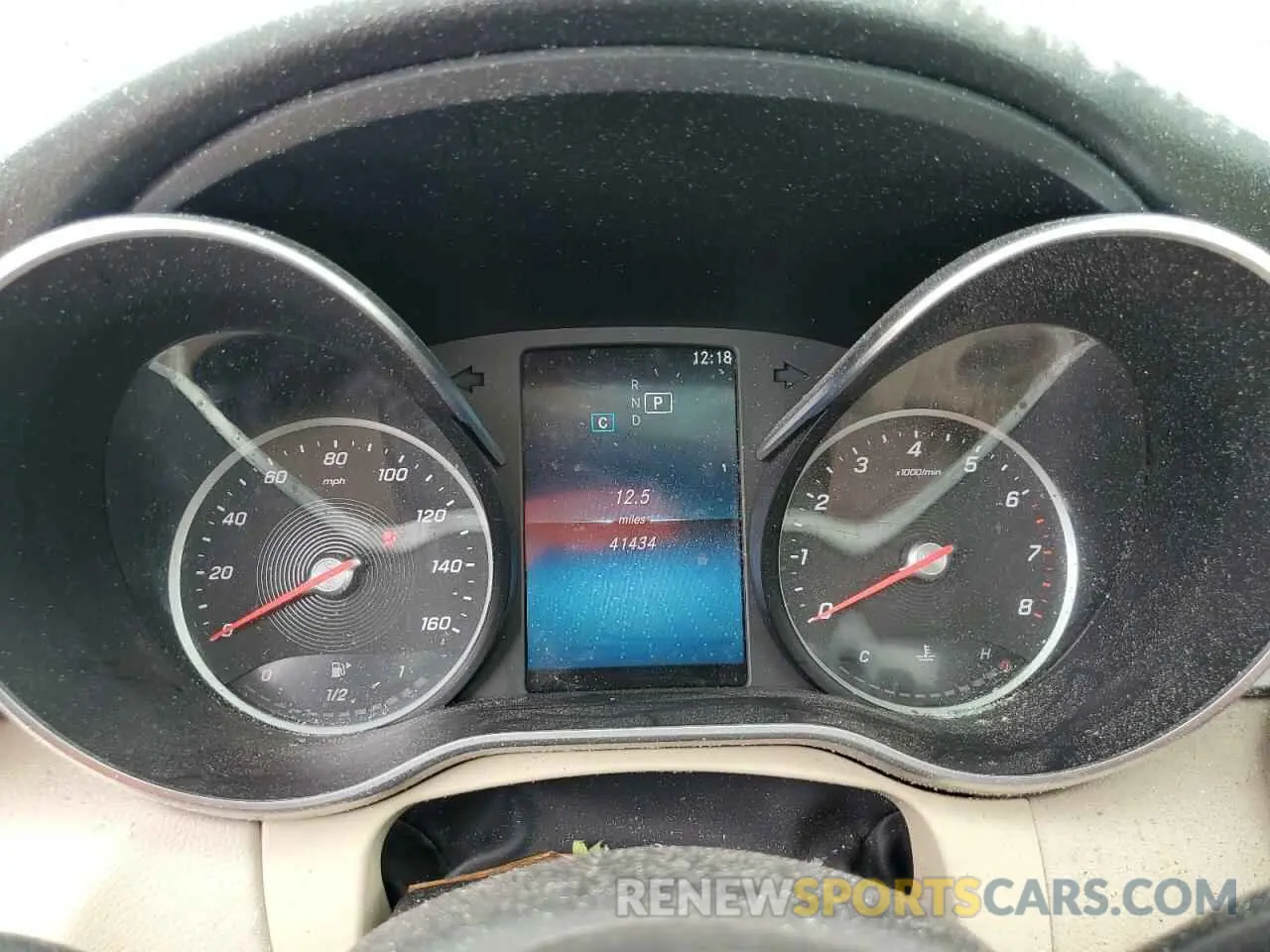 9 fotografías del automóvil dañado 55SWF8EB4KU304923 MERCEDES-BENZ C-CLASS 2019